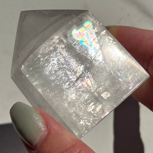 Beautiful Optical Calcite "Iceland Spar" Tower | Option B