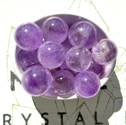 One (1) Amethyst Sphere from Brazil