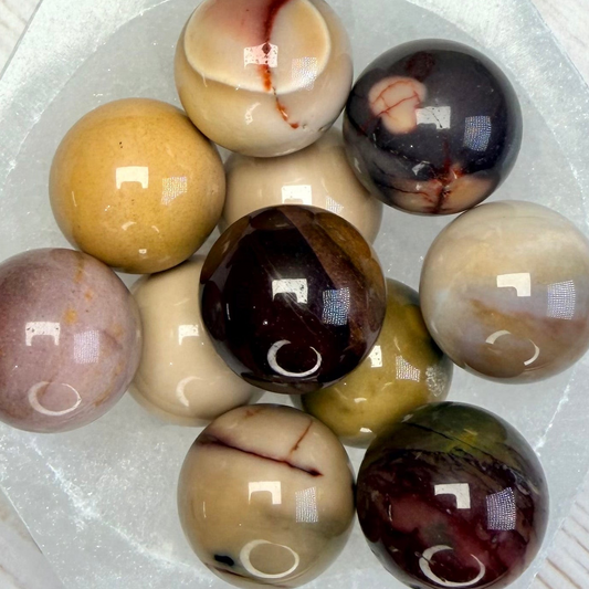 One (1) Mookaite Jasper Mini Sphere