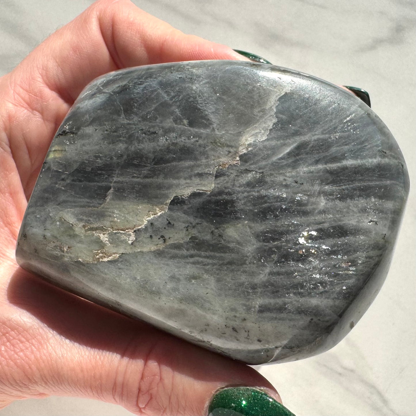 Gorgeous Sunset Flash Labradorite Freeform