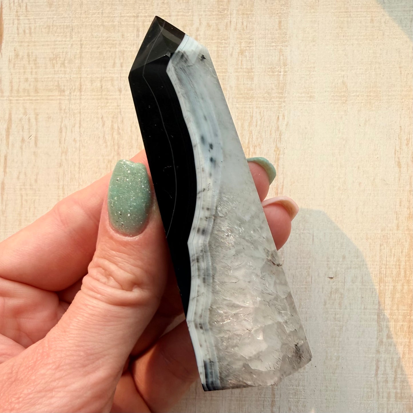 Onyx in Quartz Crystal Tower | Option E