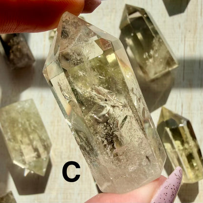 Natural Citrine Tower | Unheated Citrine Crystal Point | Choose Your Piece