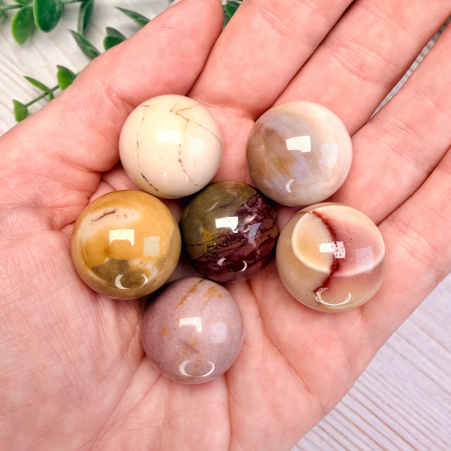 One (1) Mookaite Jasper Mini Sphere
