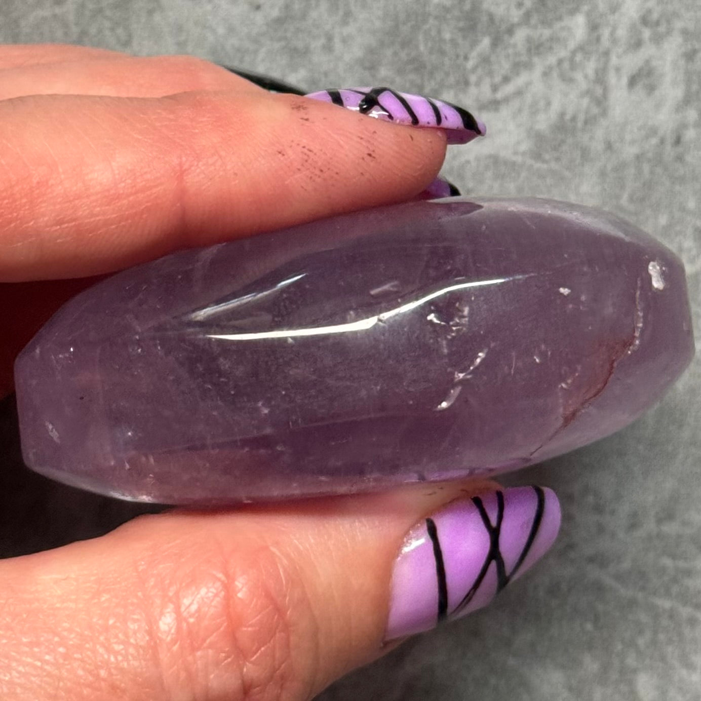 Amethyst Palm Stone from Brazil | Option D