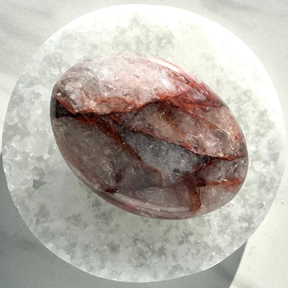 Fire Quartz Palm Stone C
