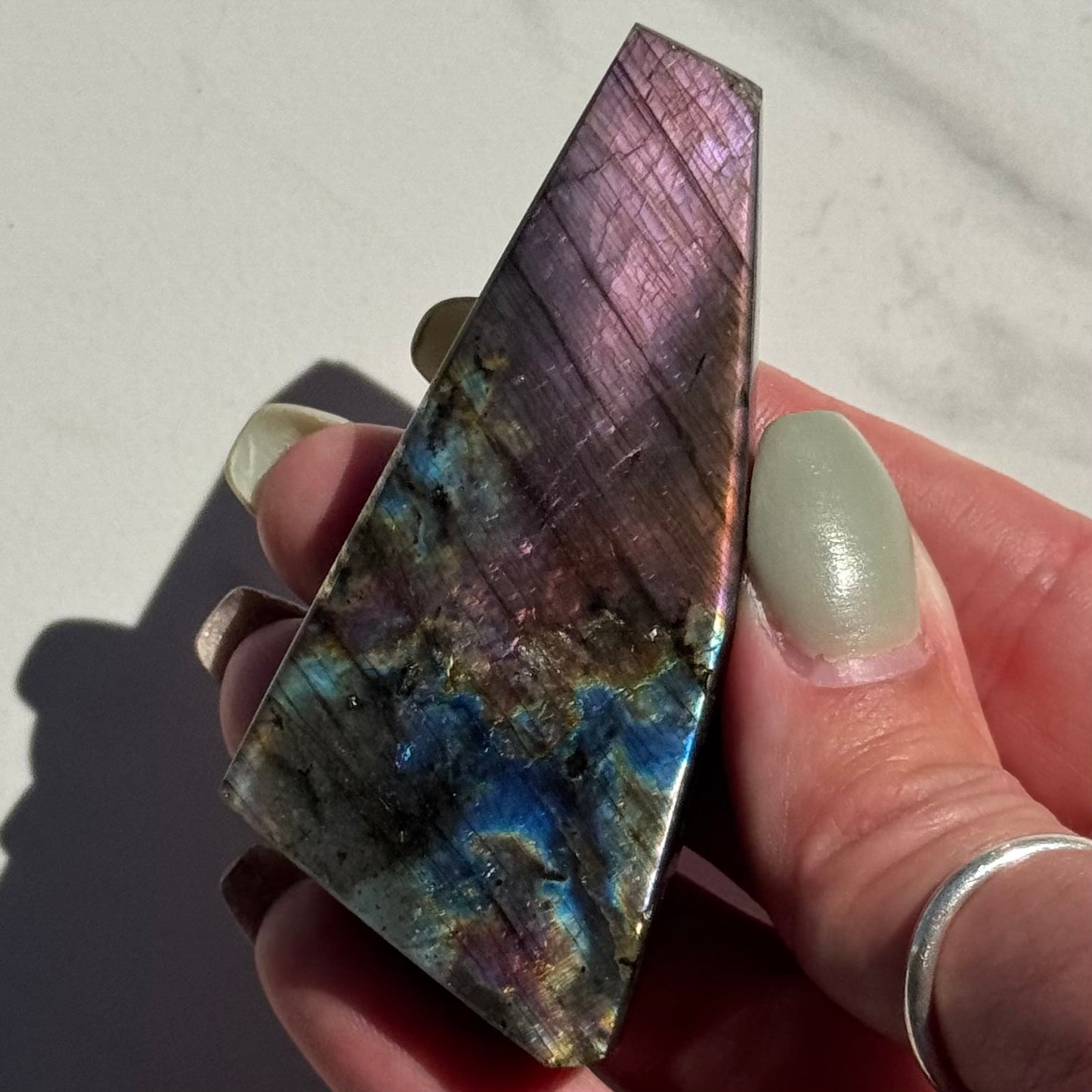 Flat Labradorite Freeform | Option B