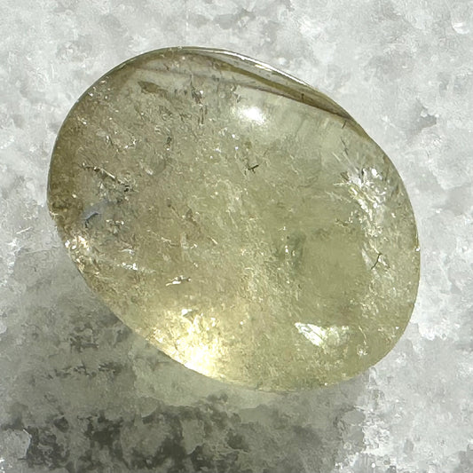 Beautiful High-Quality Citrine Palm Stone H