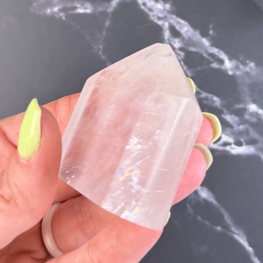 (Imperfect) Beautiful Optical Calcite "Iceland Spar" Tower | Option D