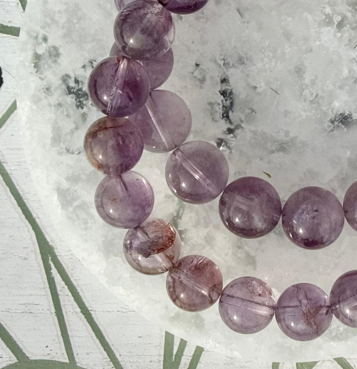 Amethyst Bracelets from Brazil (10mm Bead)