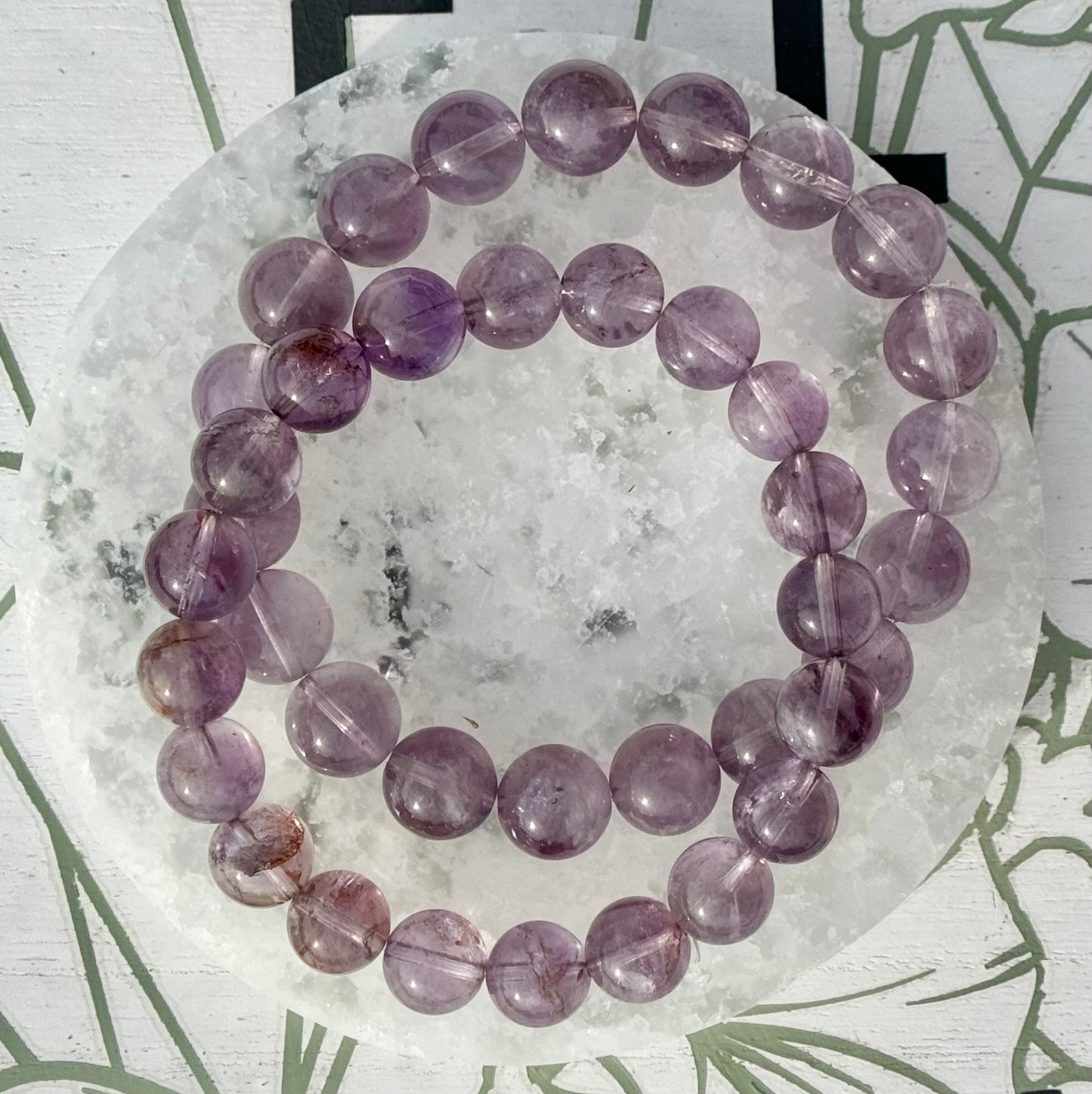 Amethyst Bracelets from Brazil (10mm Bead)