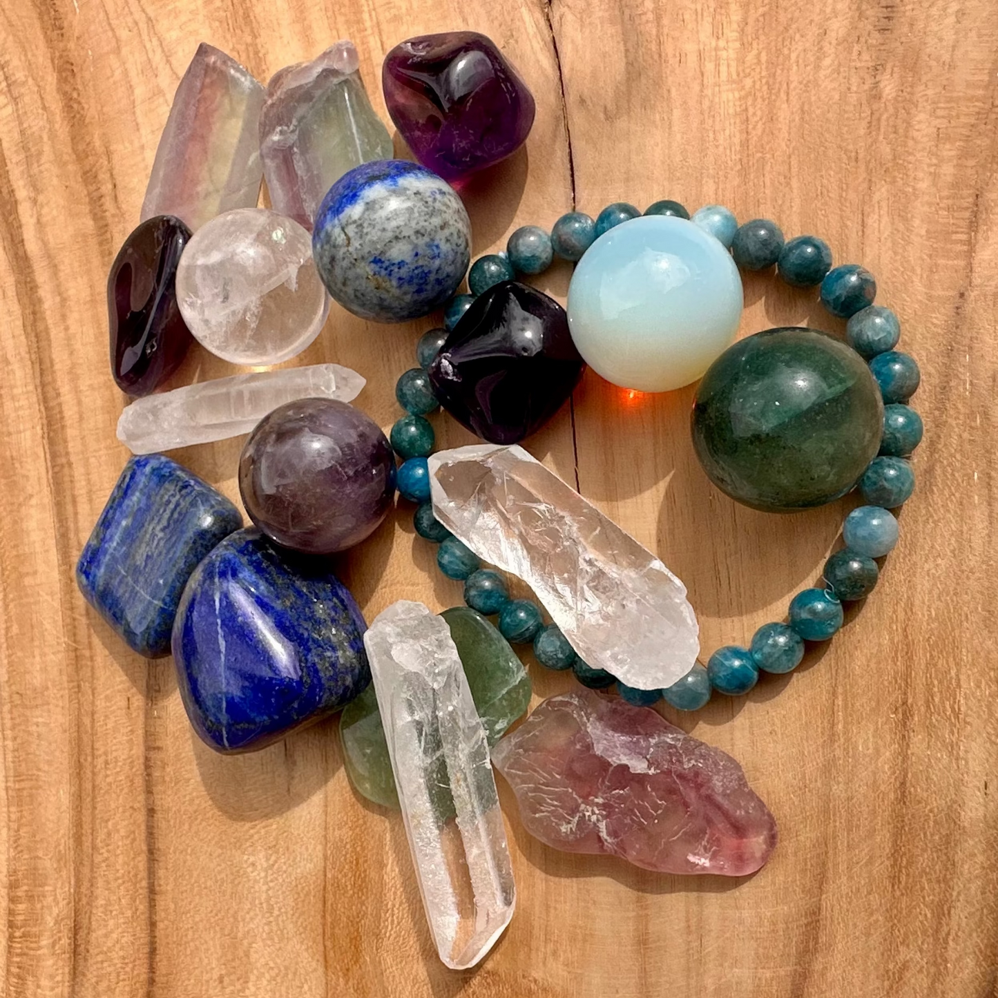 One (1) Cosmic Tide Crystal Confetti - 1/2 Cup Scoop