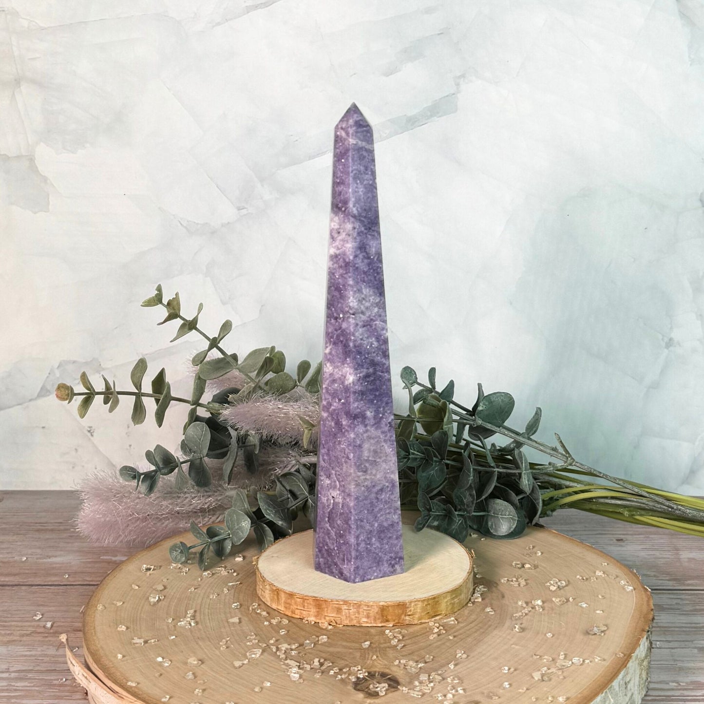 Lepidolite Tower