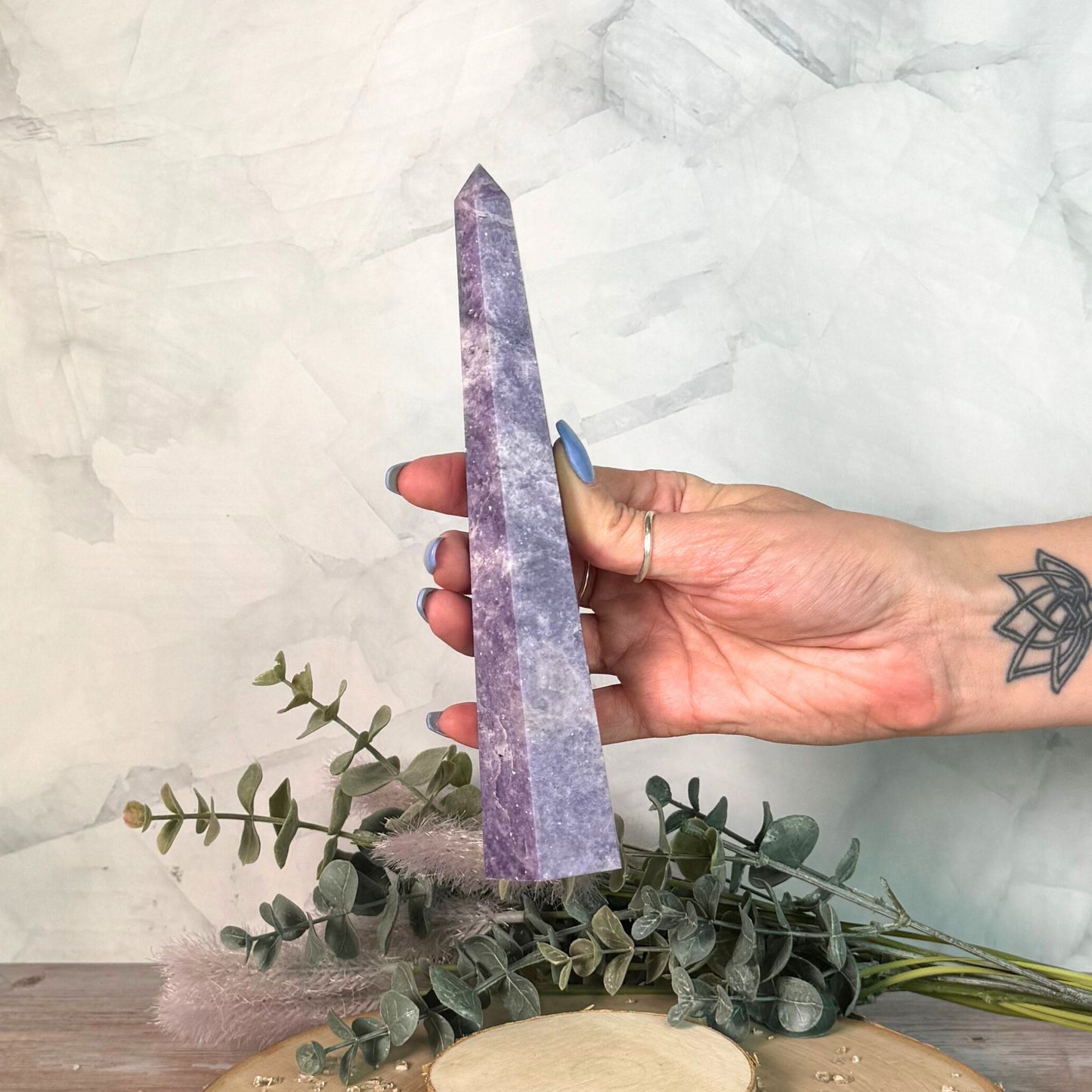 Lepidolite Tower