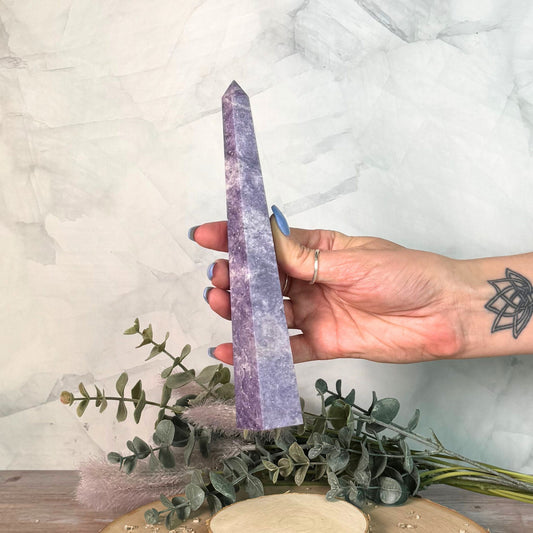 Lepidolite Tower