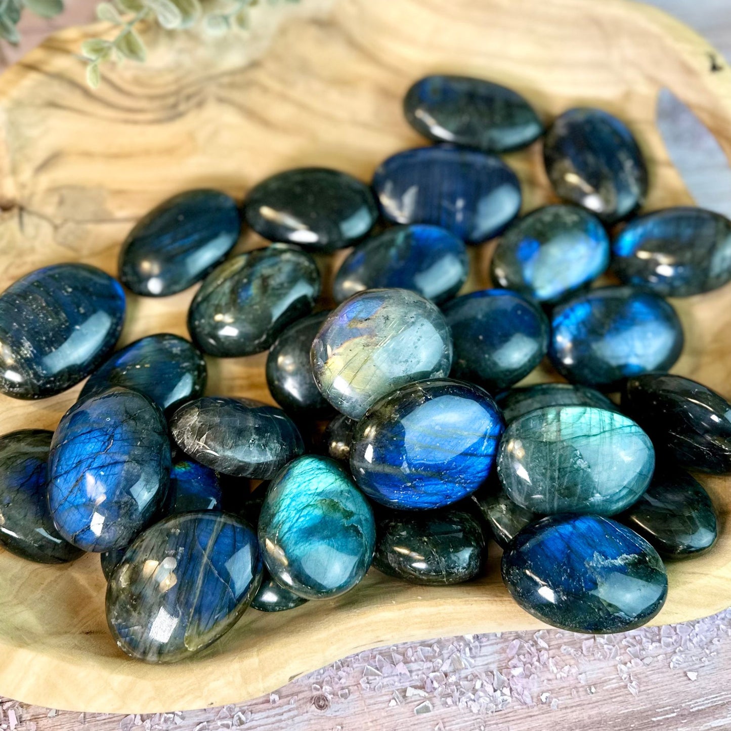 Labradorite Palm Stones