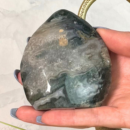 Moss Agate Flame