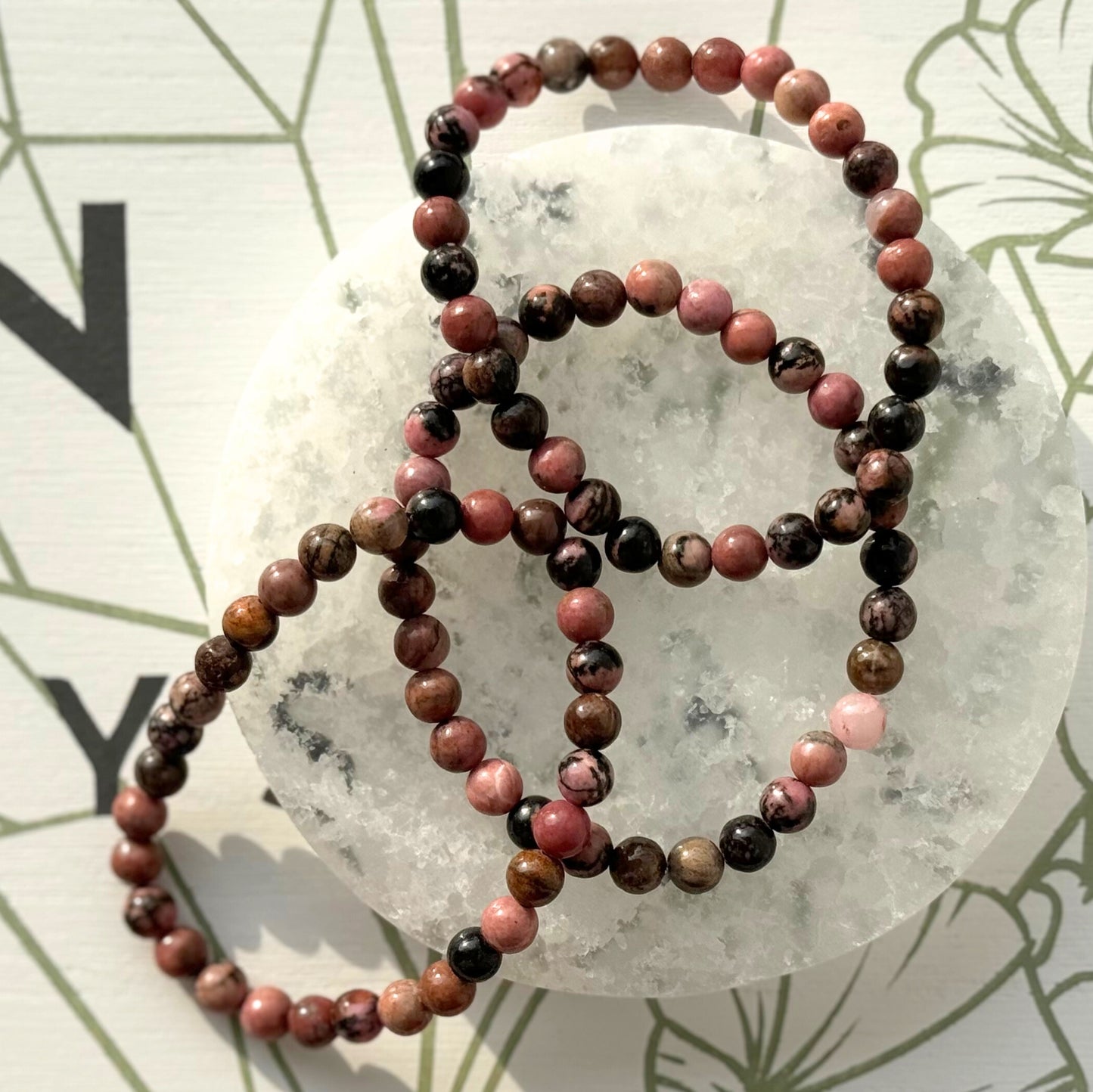 ONE Rhodonite Bracelet (6mm)