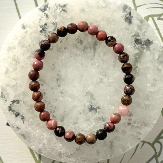 ONE Rhodonite Bracelet (6mm)