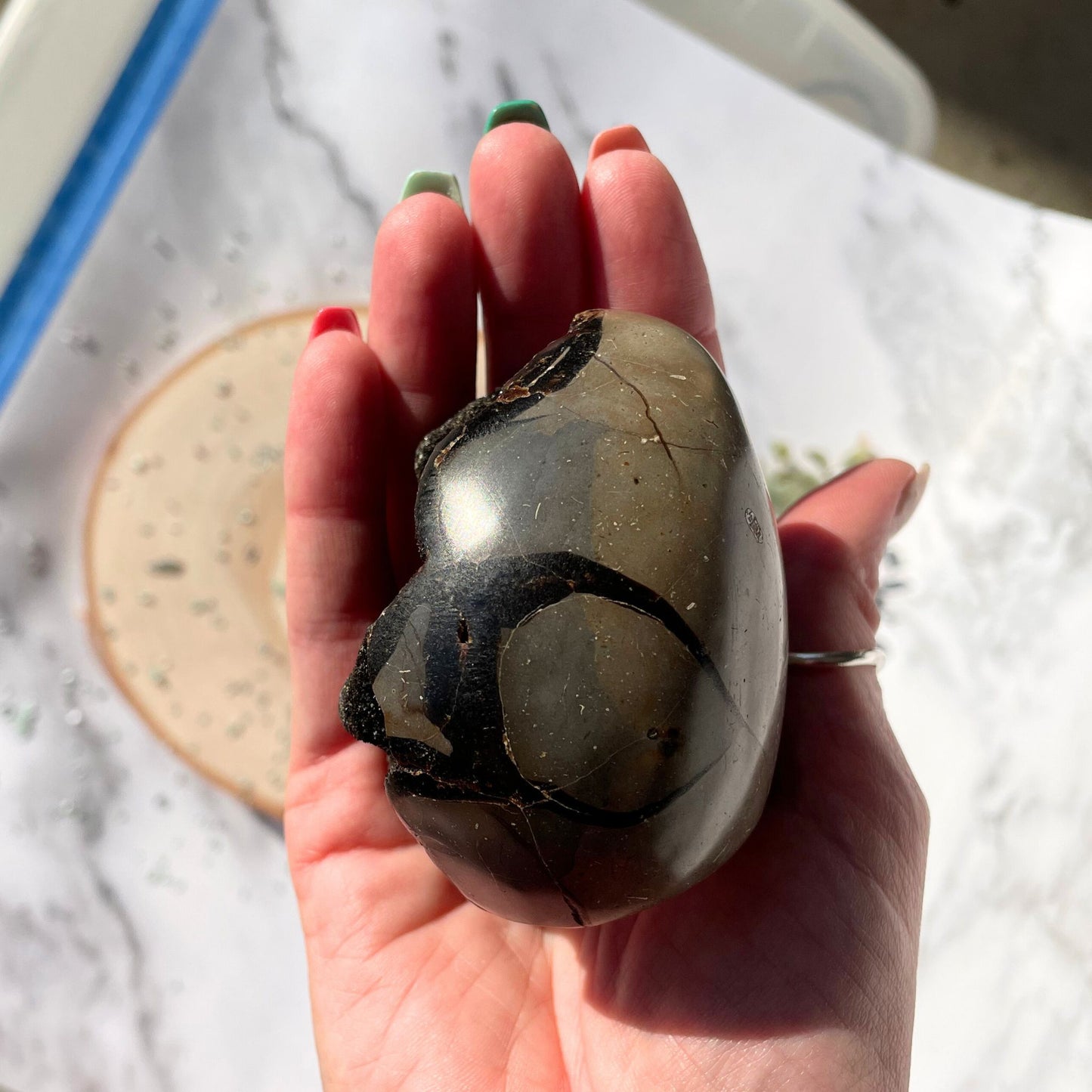 Septarian Egg - UV Reactive Crystal