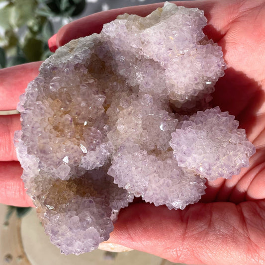 Light Lavender Spirit Quartz Cluster