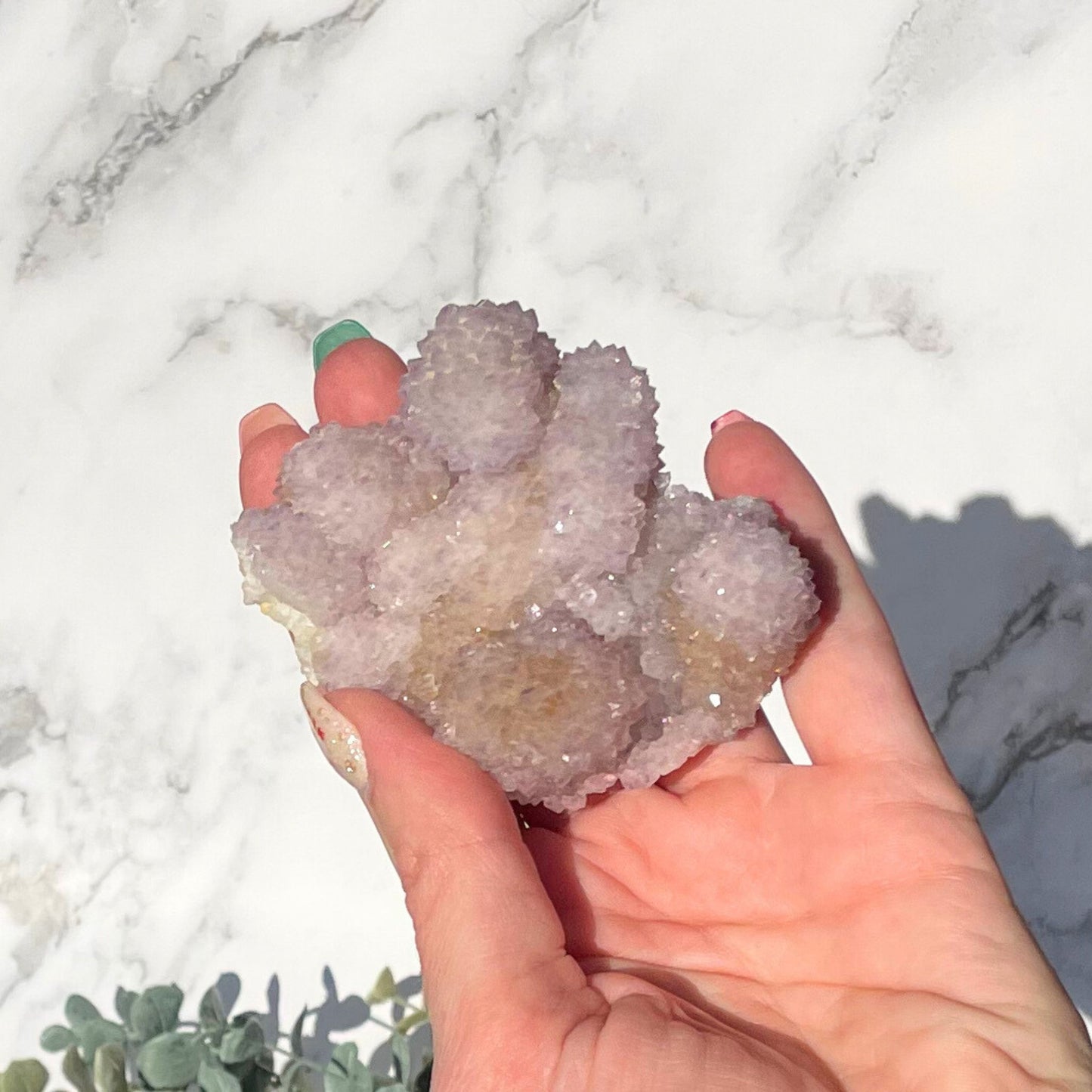 Light Lavender Spirit Quartz Cluster