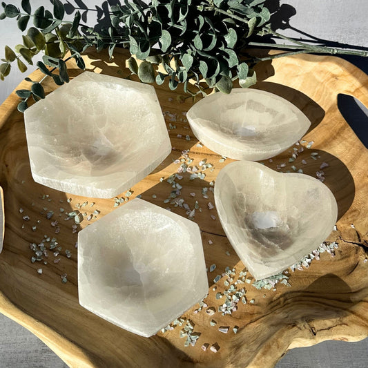 selenite bowls