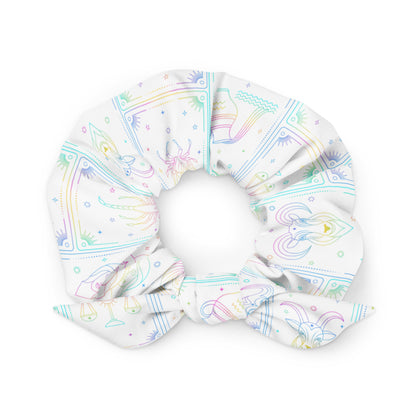 Rainbow Zodiac Tarot Scrunchie