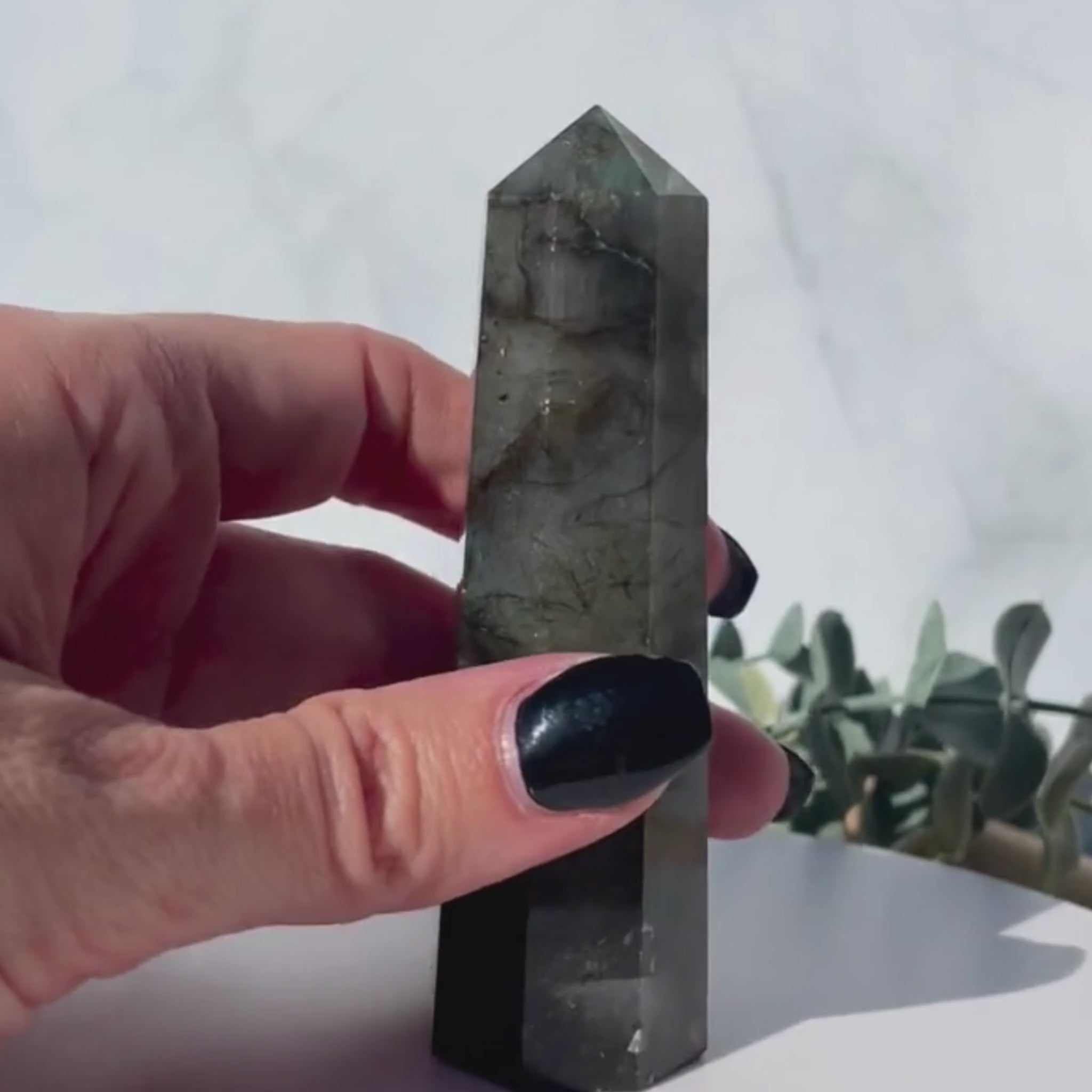 labradorite tower